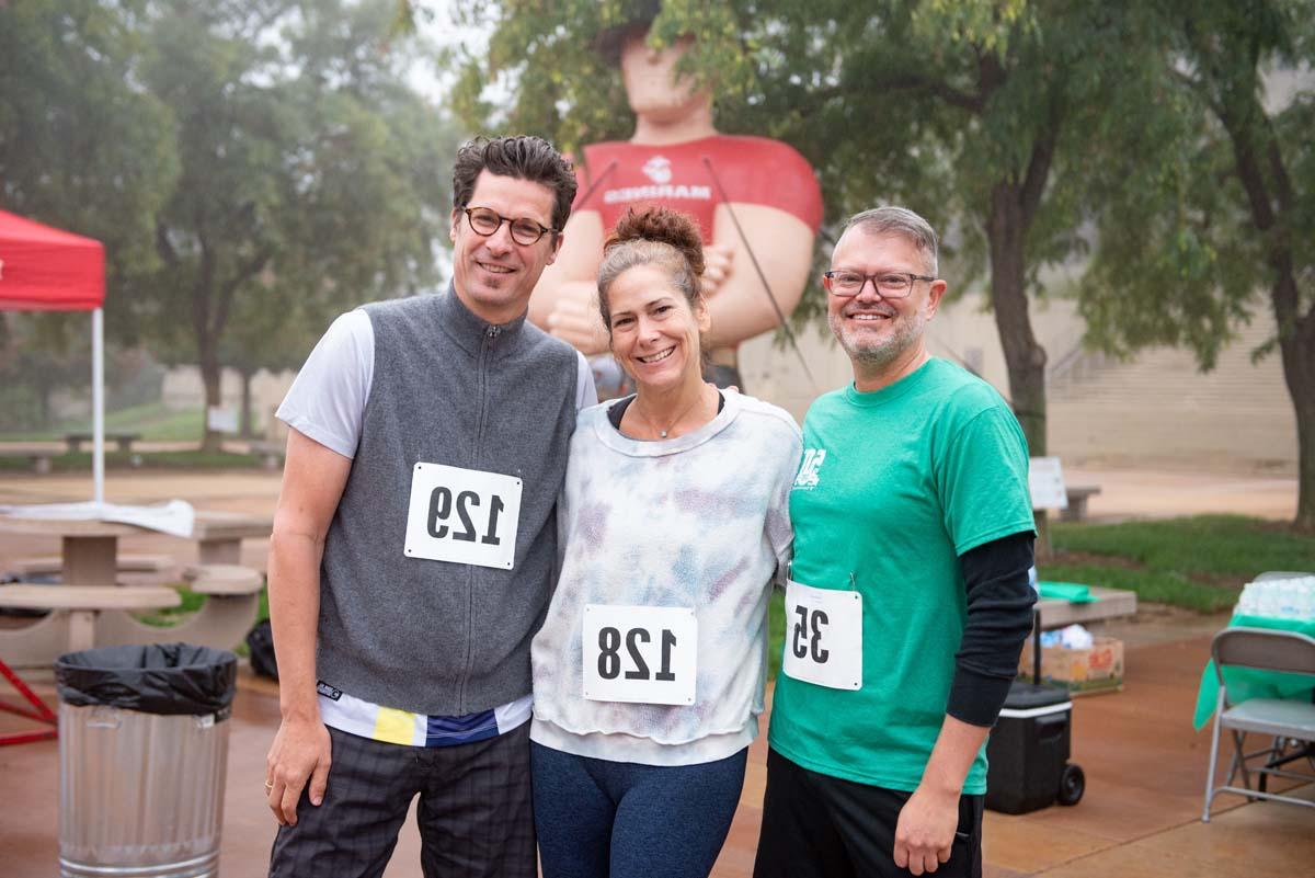 People enjoying the 5K Fun Run!