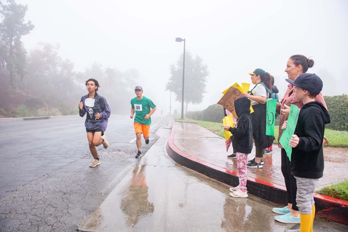 People enjoying the 5K Fun Run!