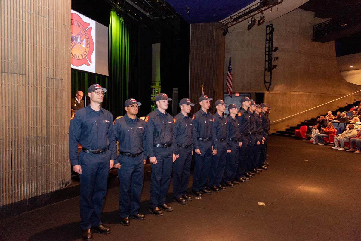 Academy 111 graduates from CHC Fire Academy.