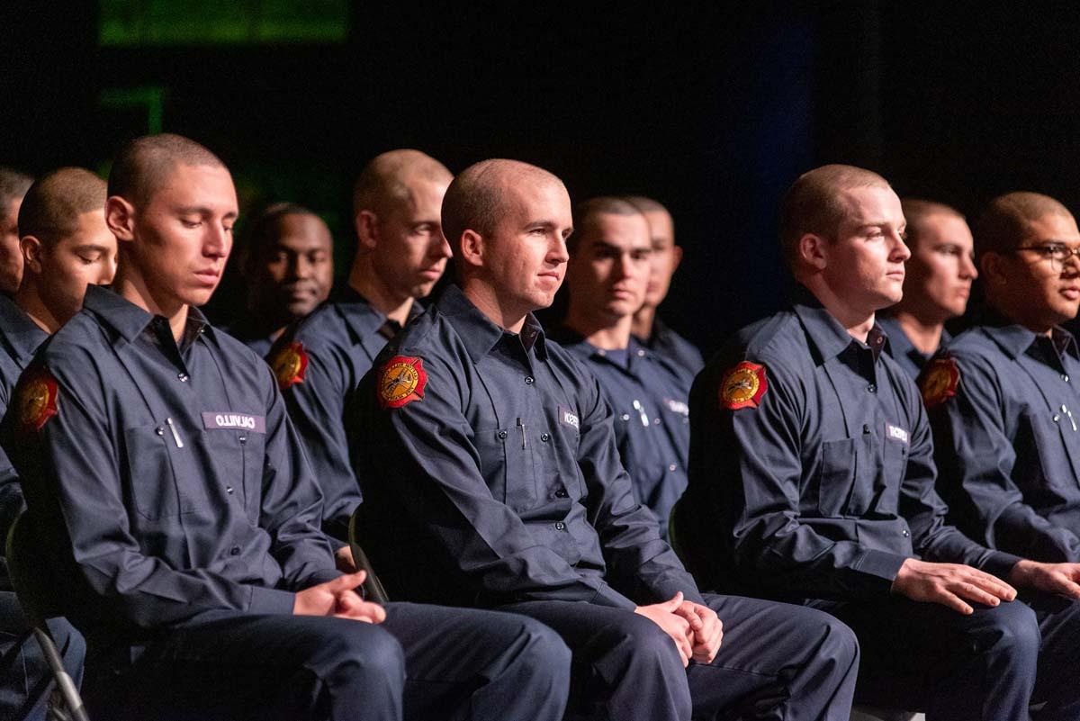 Academy 111 graduates from CHC Fire Academy.