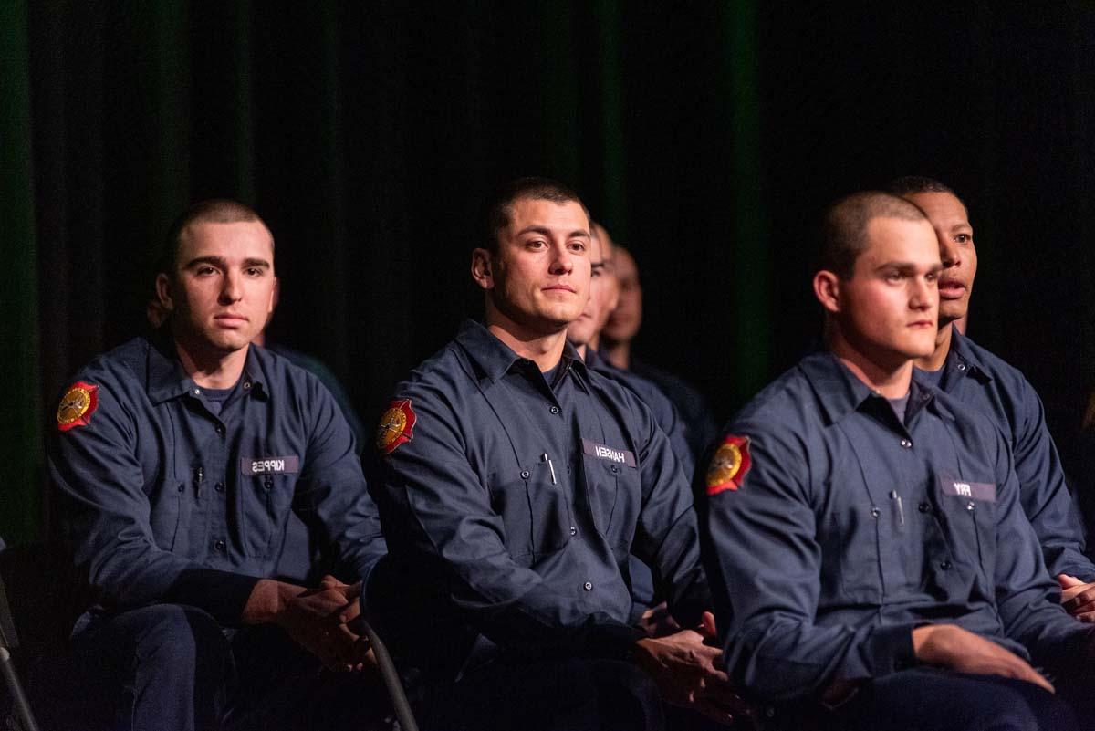 Academy 111 graduates from CHC Fire Academy.