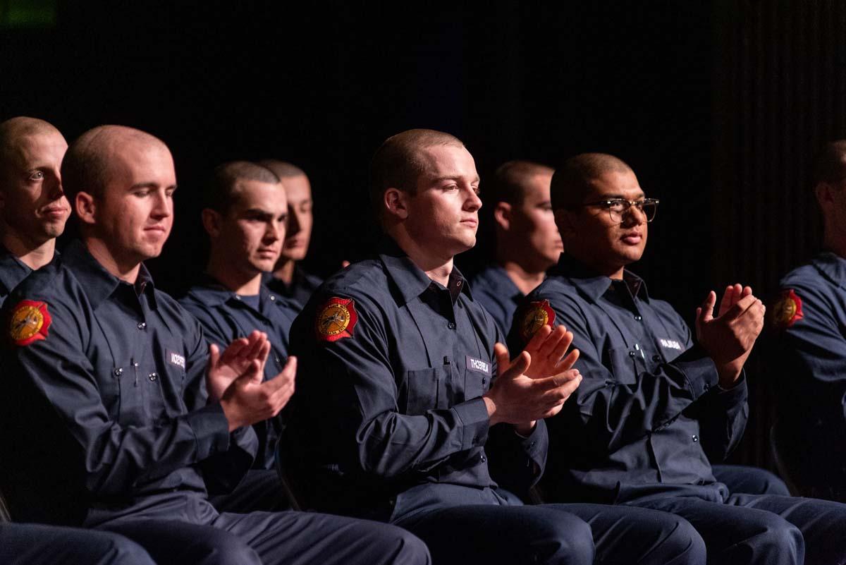 Academy 111 graduates from CHC Fire Academy.