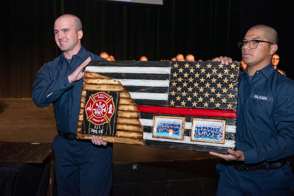 Academy 111 graduates from CHC Fire Academy.