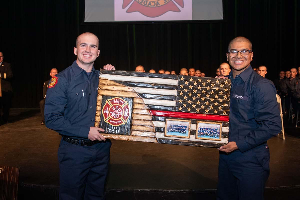 Academy 111 graduates from CHC Fire Academy.