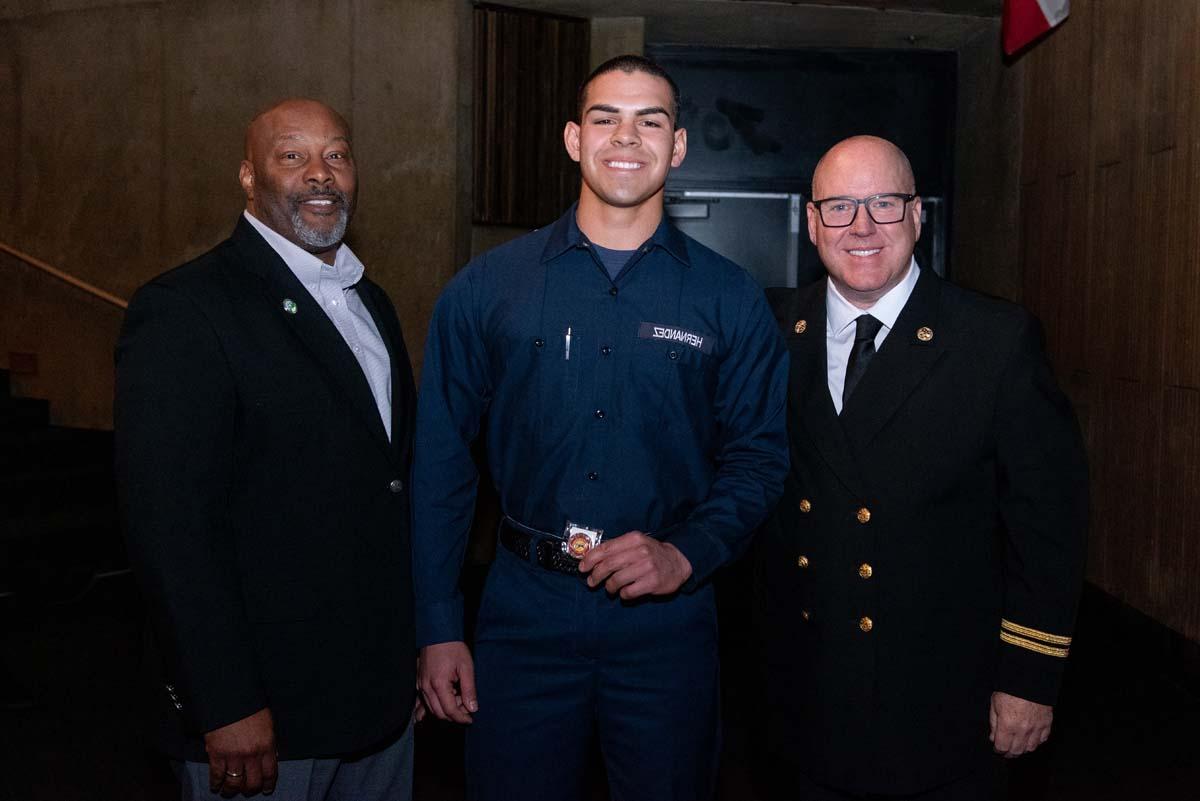 Academy 111 graduates from CHC Fire Academy.